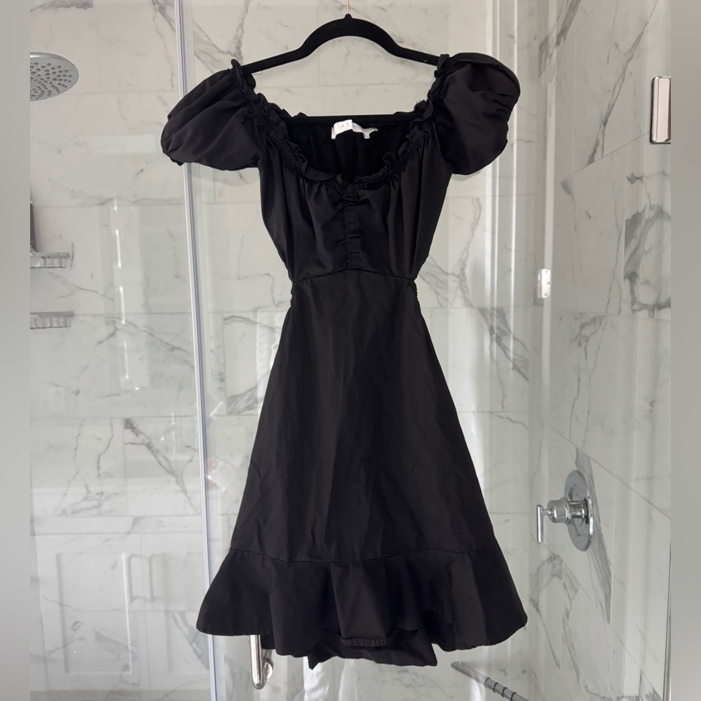 Revolve ASTR The Label VERANA Dress - Black (Size XS) - Picture 5 of 8